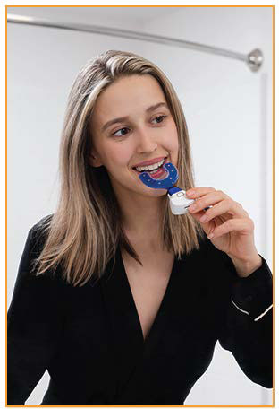 Girl using VPro device